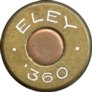 Headstamp of 360 2" DRAWN BLACK POWDER EXPRESS