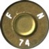 Headstamp of 4.5 X 45.6 FN XPL