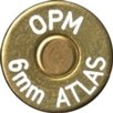Headstamp of 6mm ATLAS