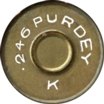 Headstamp of 246 PURDEY