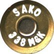 Headstamp of 338 M&K