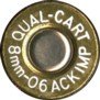 Headstamp of 8mm – 06 ACKLEY IMPROVED
