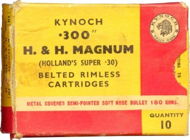 300 BELTED MAGNUM (HOLLAND's SUPER .30)
