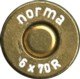 Headstamp of 6 X 70R