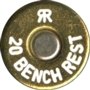 Headstamp of 20 BENCH REST