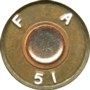 Headstamp of 280  FRANKFORD ARSENAL EXPERIMENTAL
