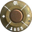 Headstamp of 12.3 X 40R MB TARGET