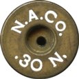 Headstamp of 30 NEWTON RIMMED