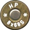 Headstamp of 8 X 68S RWS MAGNUM