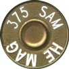 Headstamp of 375 HEAVY EXPRESS SHORT ACTION MAGNUM