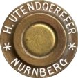 Headstamp of 9.5 X 45R MBd UTENDOERFFER