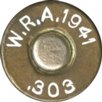 Headstamp of Cartridges based on the .303 British