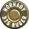 Headstamp of 375 RUGER