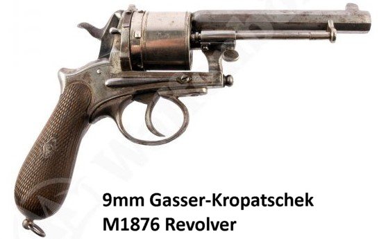 9mm-GASSER-M1876-gun