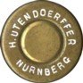 Headstamp of 9.3 X 45R D EXPRESS (.360 SHORT)
