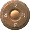 Headstamp of 45-80-500 SPRINGFIELD SHARPSHOOTER