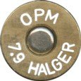 Headstamp of 7.9 HALGER HV MAGNUM