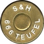 Headstamp of 666 TEUFEL