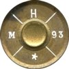 Headstamp of 256 FRASER FLANGED