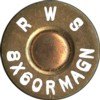 Headstamp of 8 X 60 RS MAUSER MAGNUM/ MAGNUM BOMBE