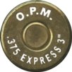 Headstamp of 375 EXPRESS 3"