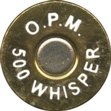 Headstamp of 500 WHISPER