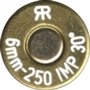 Headstamp of 6mm – 250 IMPROVED 30°