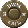 Headstamp of 6.5 X 61 DWM