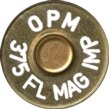 Headstamp of 375 FLANGED MAGNUM IMPROVED