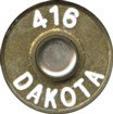 Headstamp of 416 DAKOTA