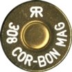 Headstamp of 308 COR-BON MAGNUM