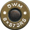 Headstamp of 8 X 57 JRS MAUSER