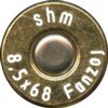 Headstamp of 8.5 X 68 FANZOJ