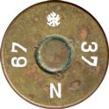 Headstamp of 7.92 X 107 MAROSZEK