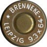 Headstamp of 9.3 X 64 BRENNEKE